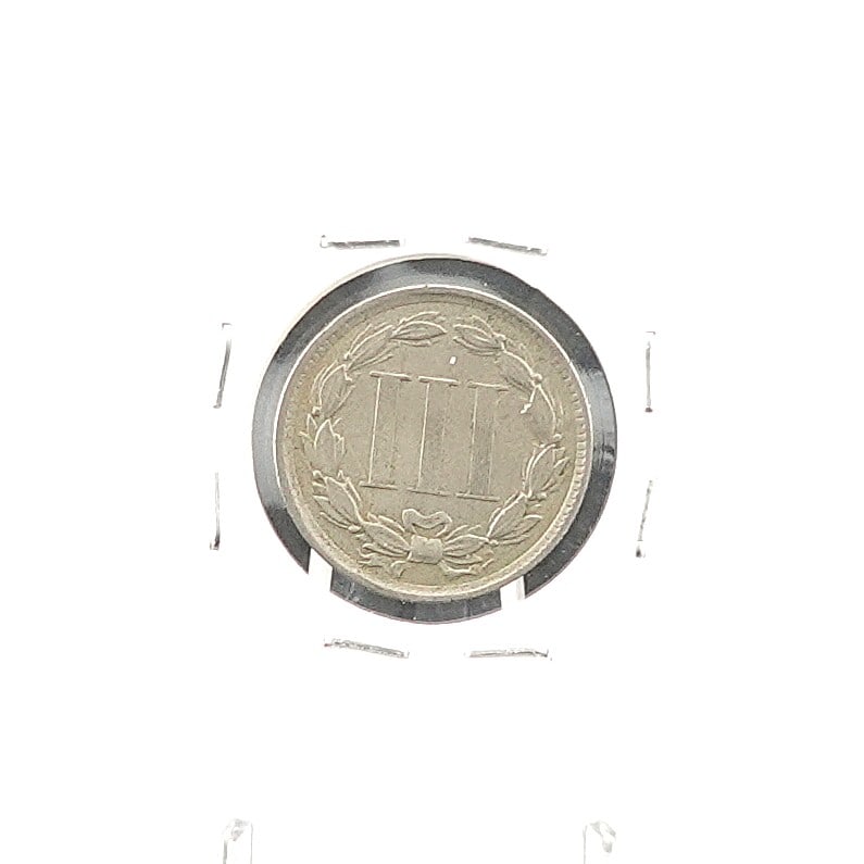 1865 3 Cent Nickel - 2