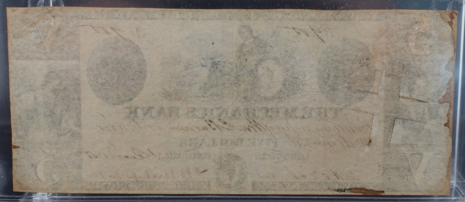 1855 $5 Note - 2