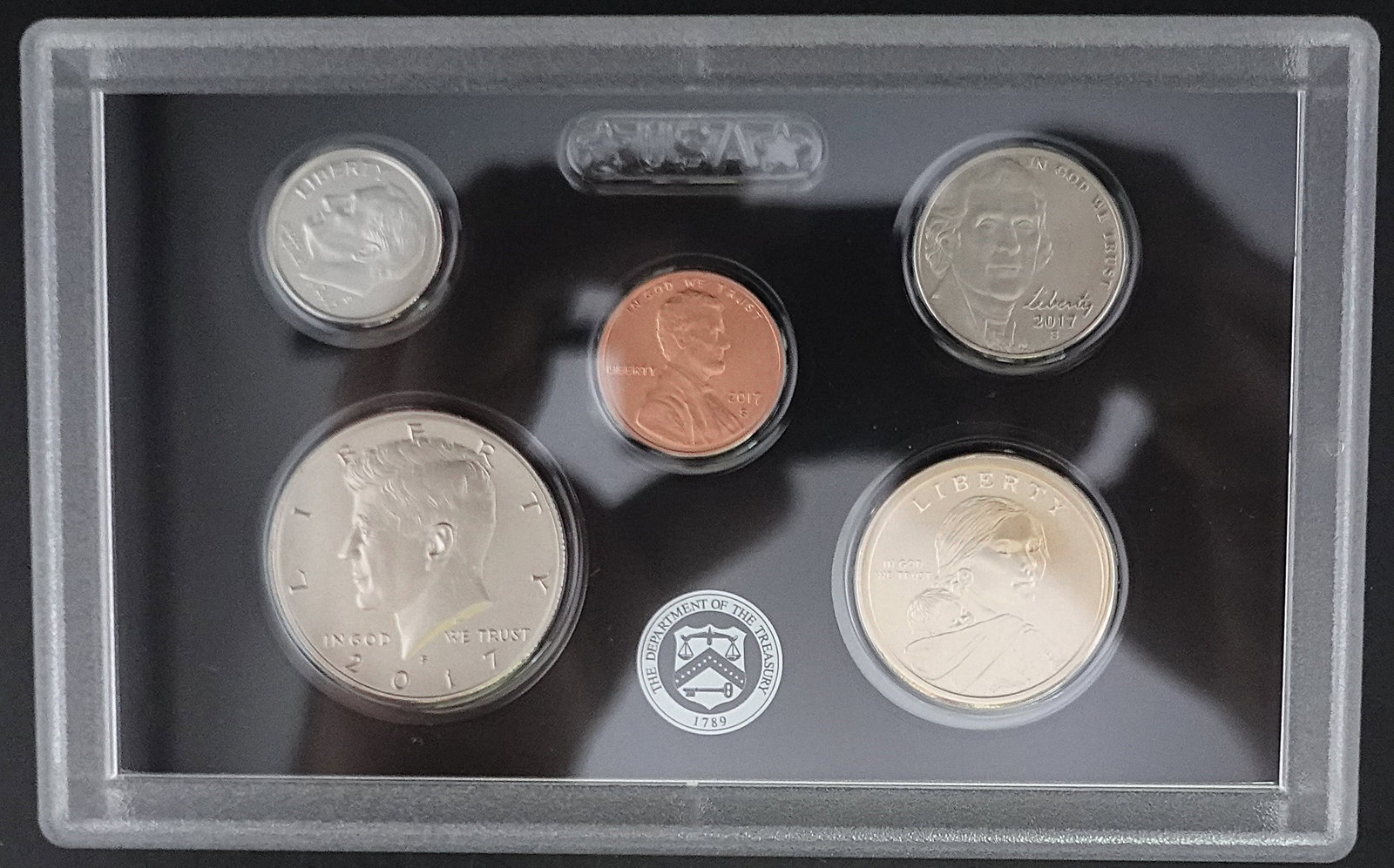 225th Anniversary Enhanced Uncirculated Coin Set (1 of 6)