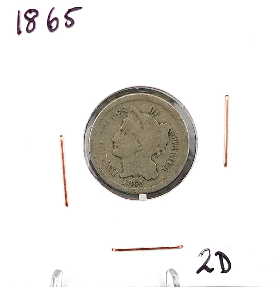 1865 3 Cent Piece (1 of 2)