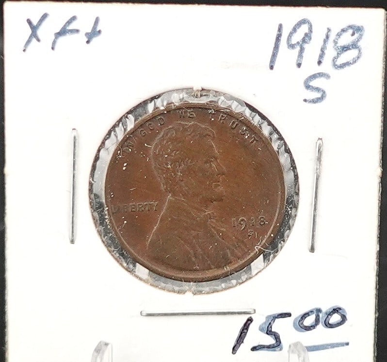 1918-S Wheat Cent: This is a beautiful coin! 