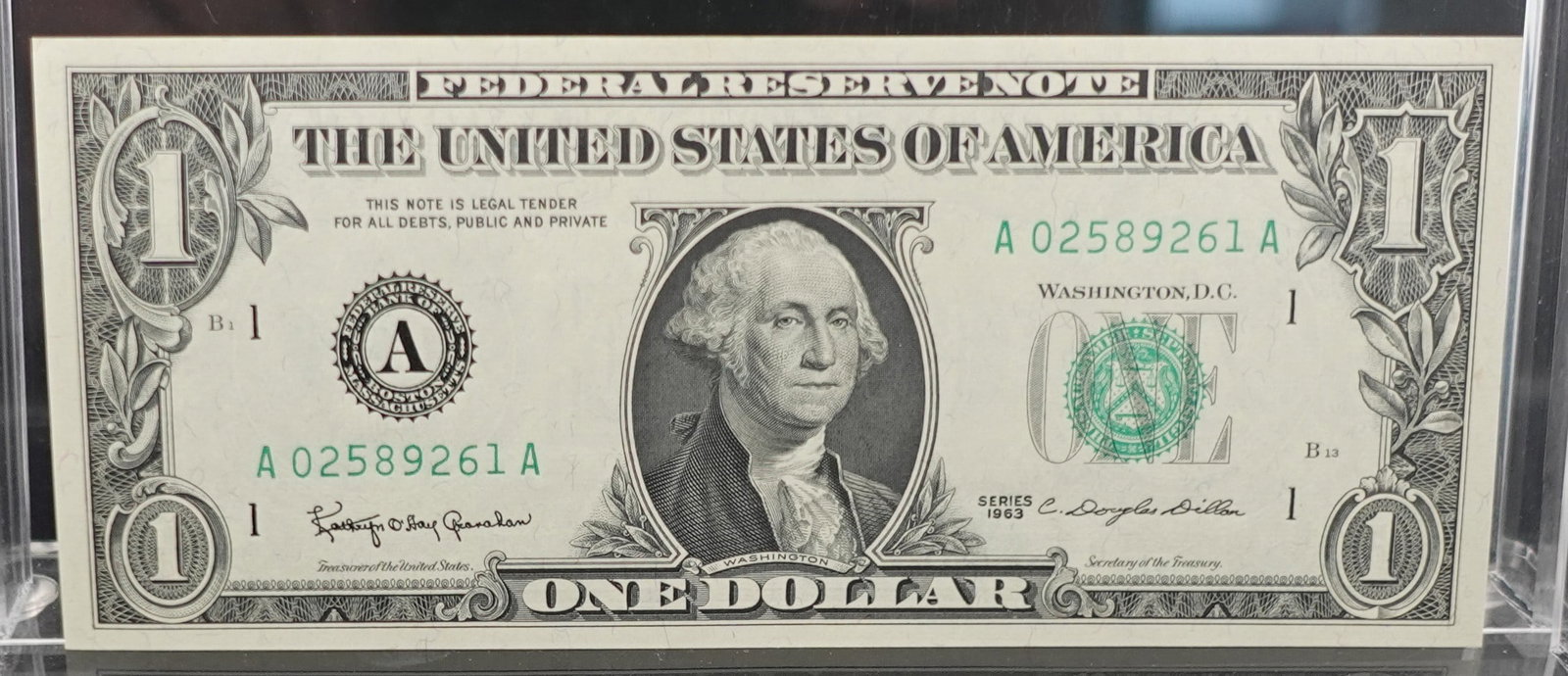 (2) 1963 $1 Notes - 3