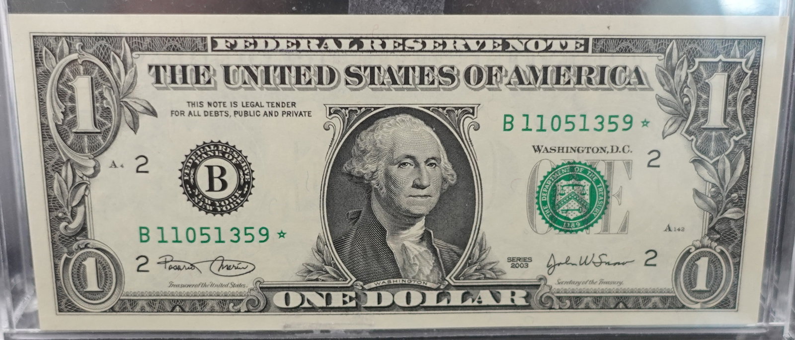 (2) 2003 $1 Star Notes - 3