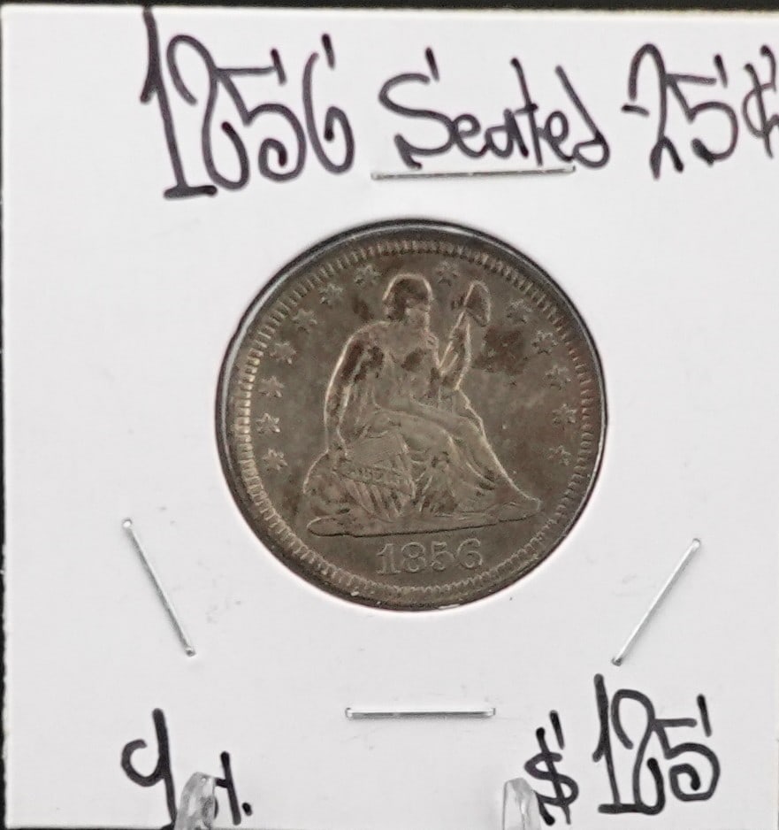 1856 Seated Quarter (1 of 2)