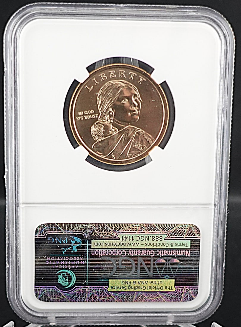 (2) Sacagawea Dollars - 2