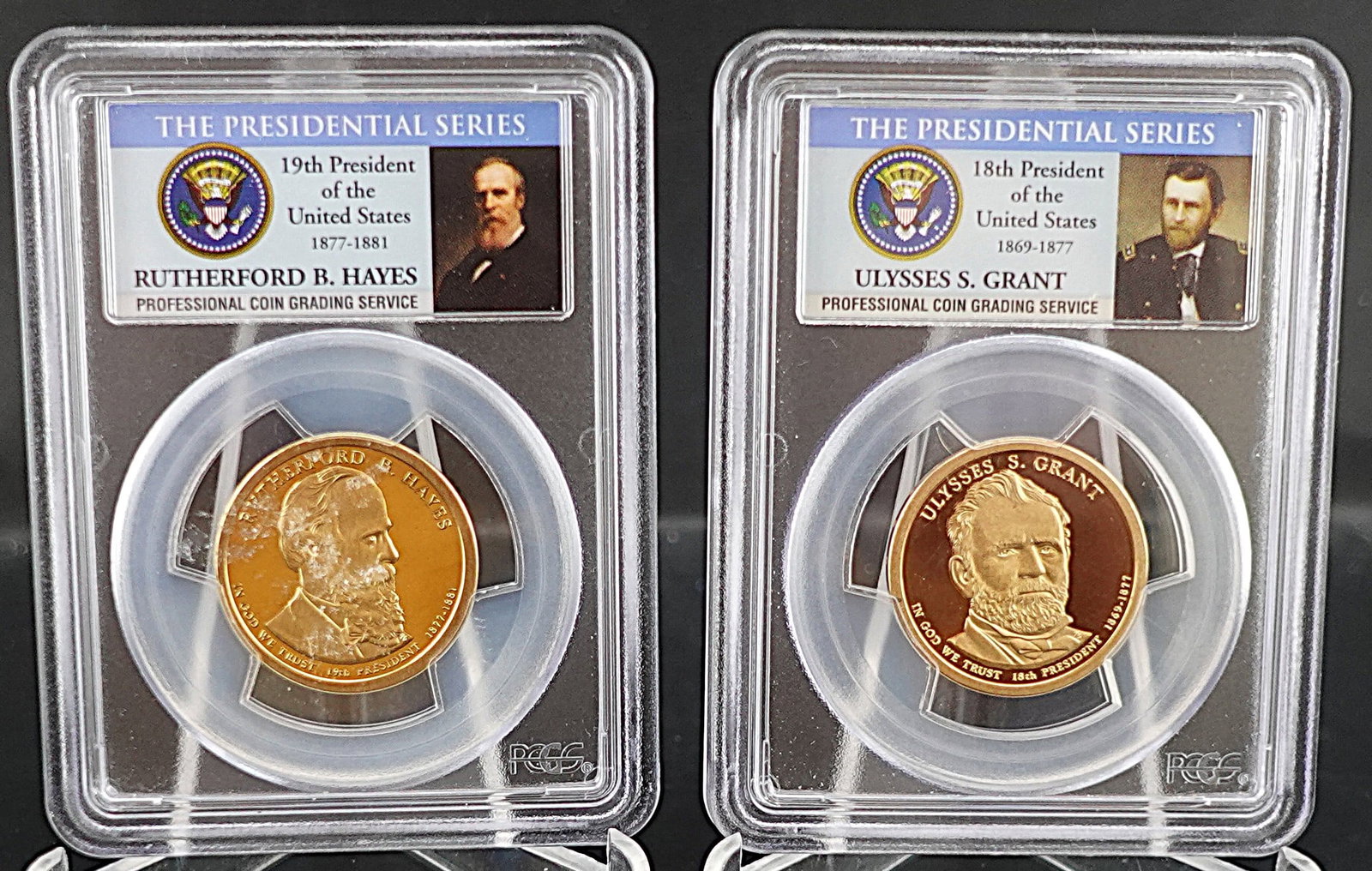 2011-S Ulysses S. Grant and 2011-SRutherfor B. Hayes (1 of 2)
