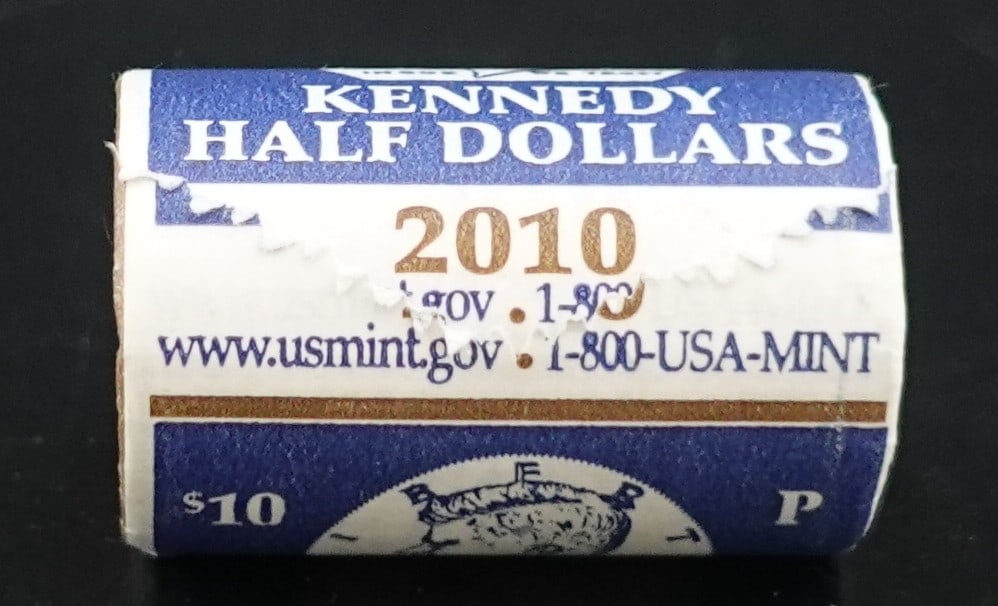Roll of 2010-P Kennedy Half Dollar (1 of 3)