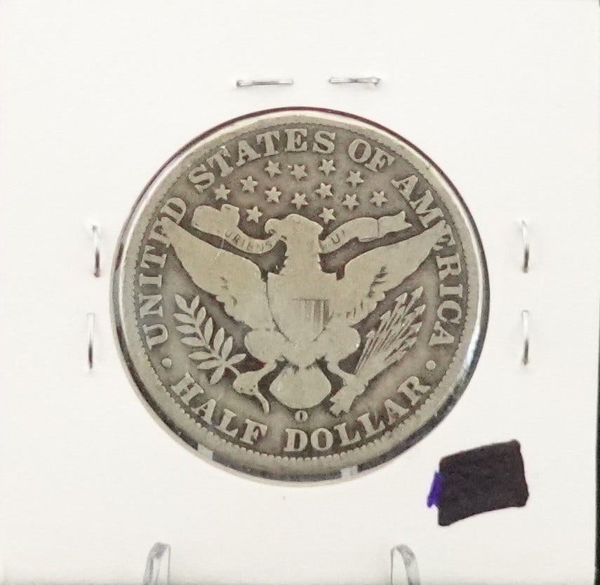 1901-O Barber Half Dollar - 2