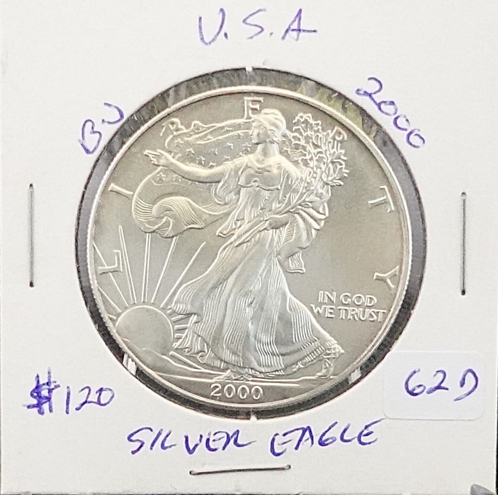 2000 Silver Eagle (1 of 2)