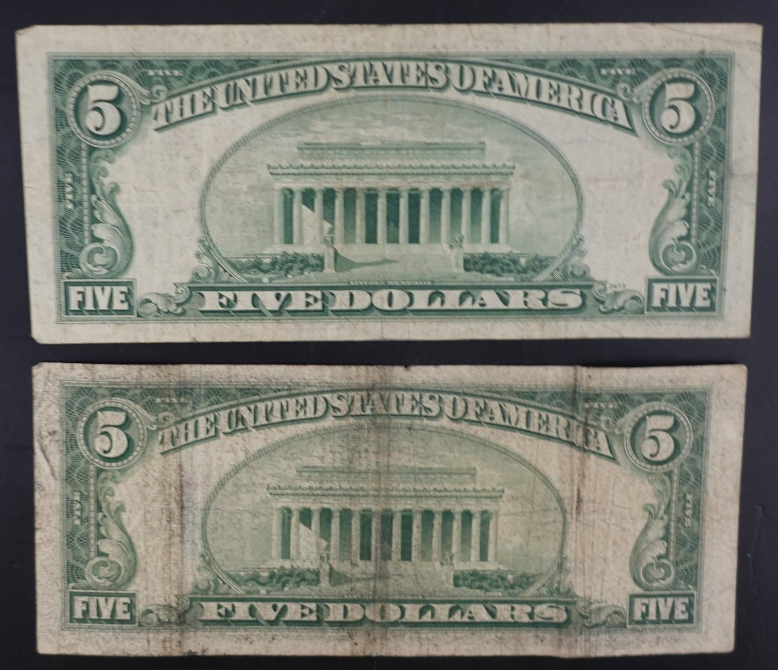 (2) $5 Notes - 2