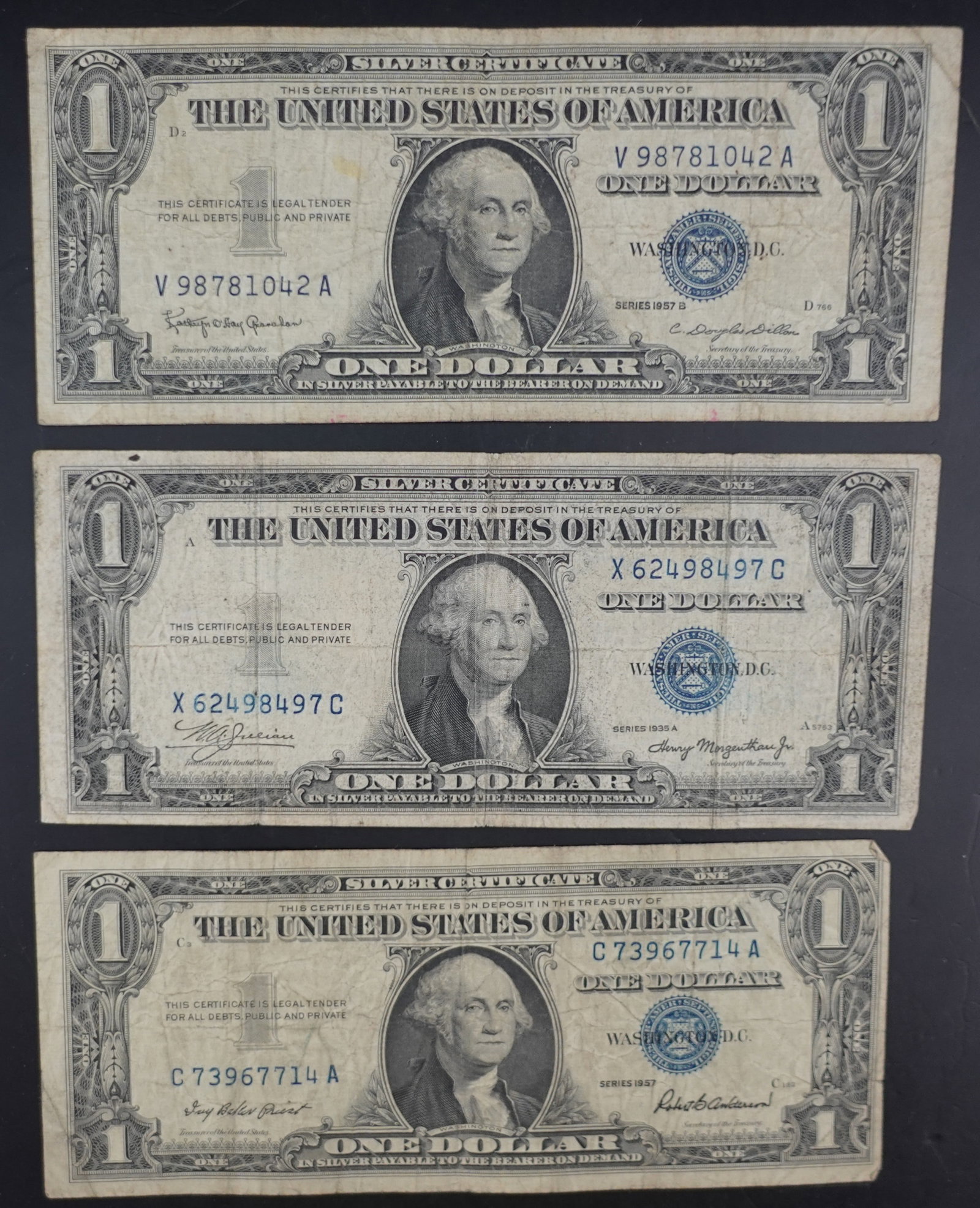 (6) $1 Silver Certificates (1 of 4)