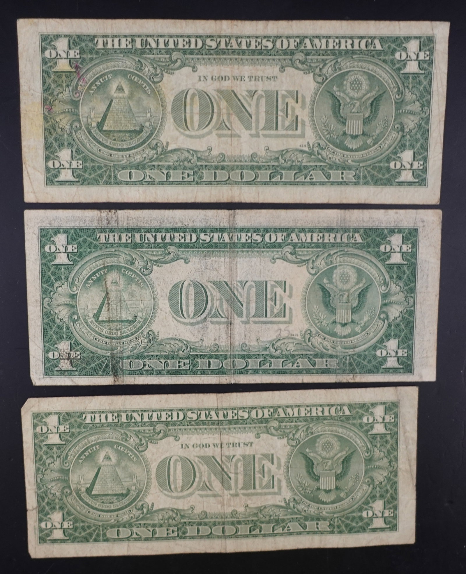 (6) $1 Silver Certificates - 2