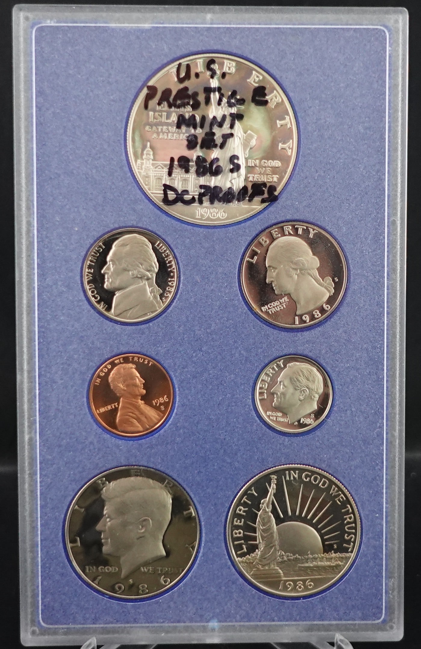 1986-S Prestige Set: Beautiful Set! Low Estimate: 70.00 High Estimate: 90.00