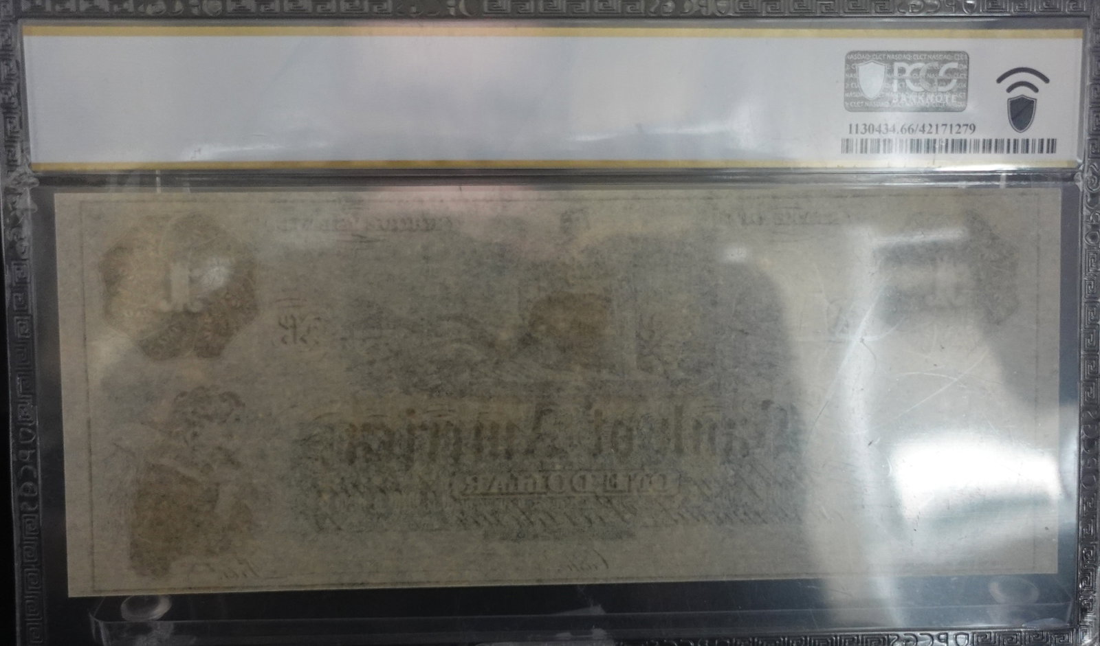 1860s Providence RI $1 Note - 2