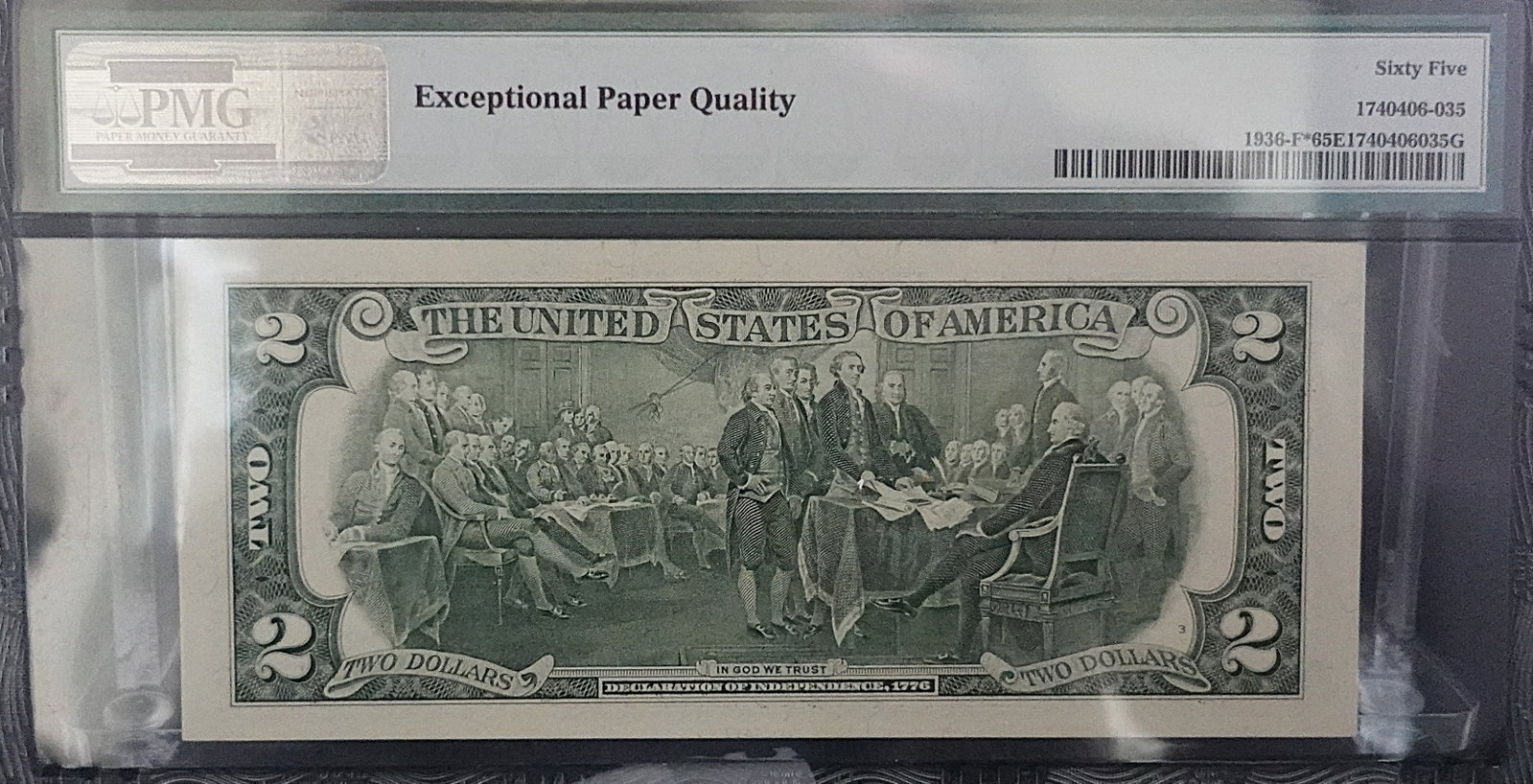 1995 $2 FRN Atlanta Note - 2