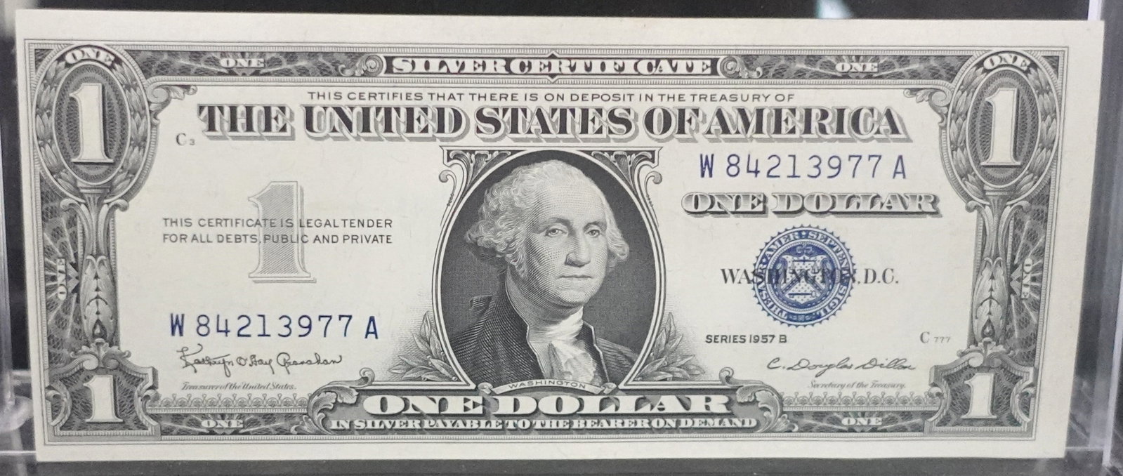 1957B $1 Silver Certificate (1 of 2)