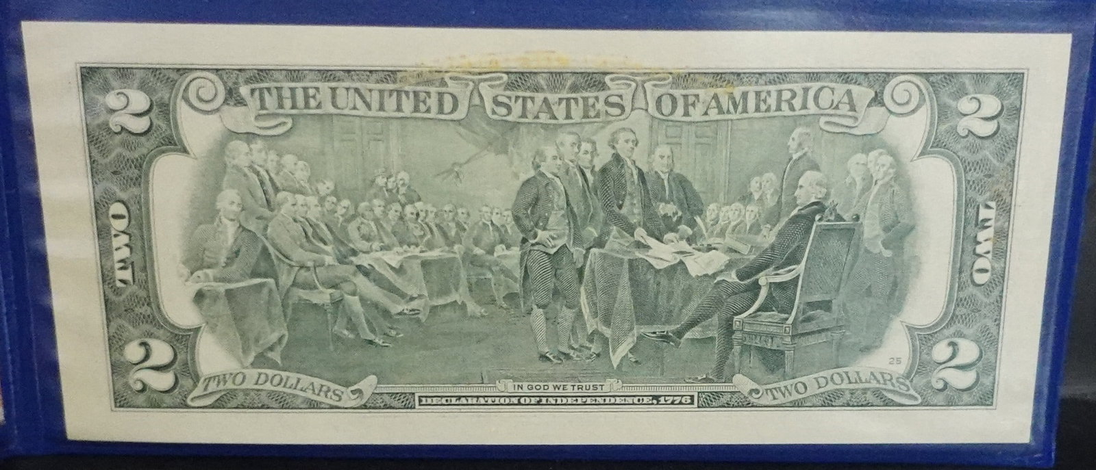 2003 $2 Colorized Note - 2