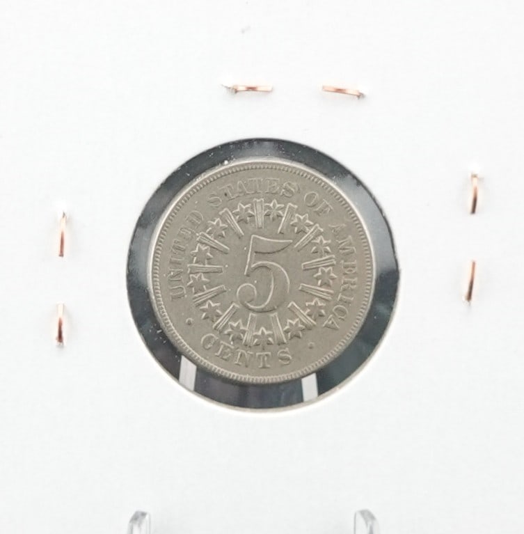 1866 Shield Nickel - 2
