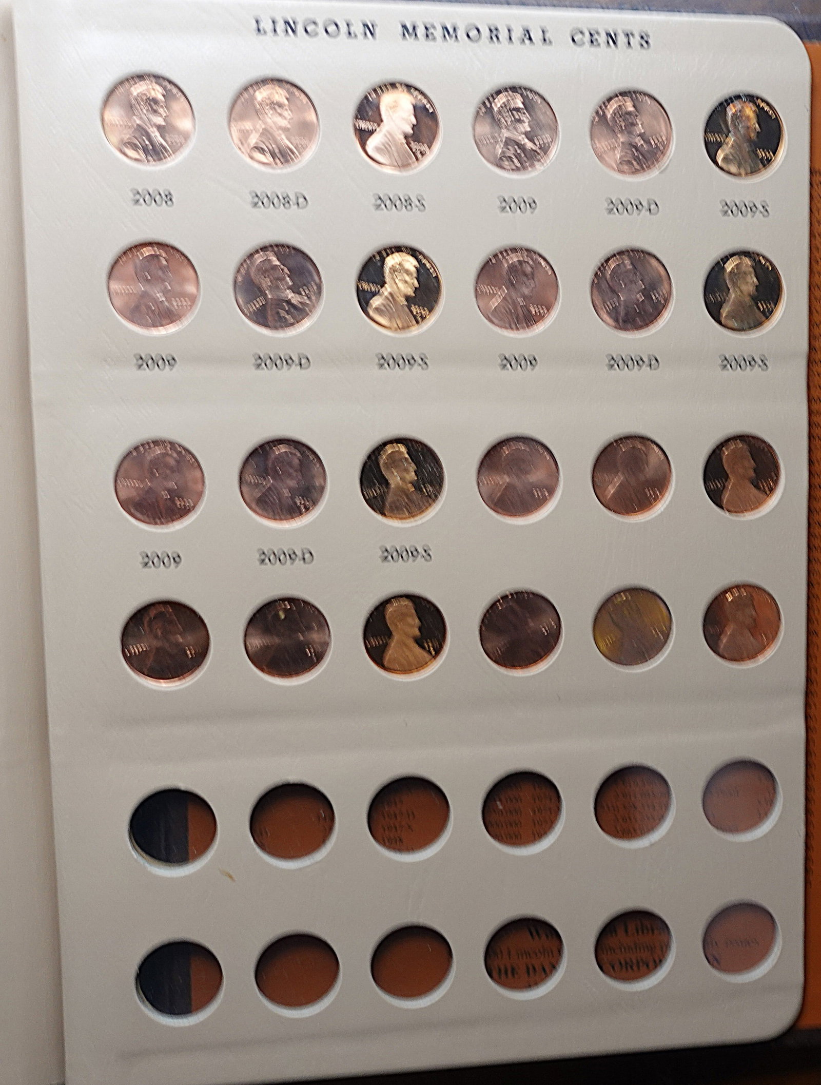 1909 to 2009 Wheat and Lincoln Cent Book - 14
