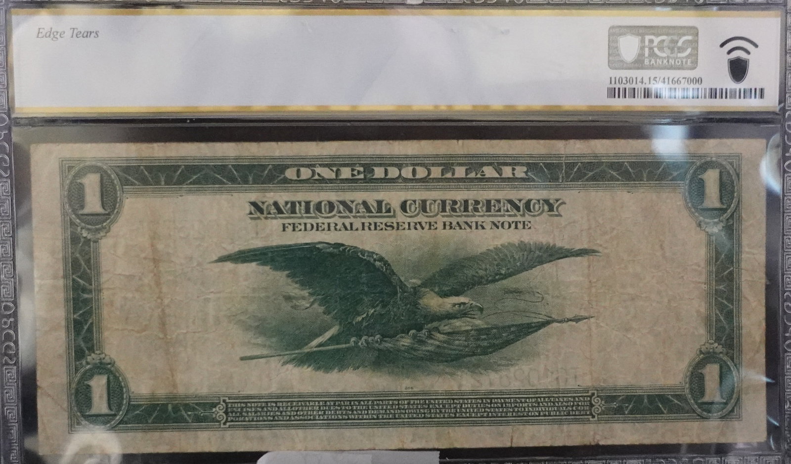1918 $1 Fed Reserve Minneapolis Note - 2