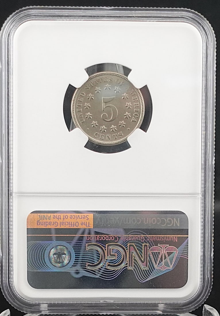1872 Shield Nickel - 2