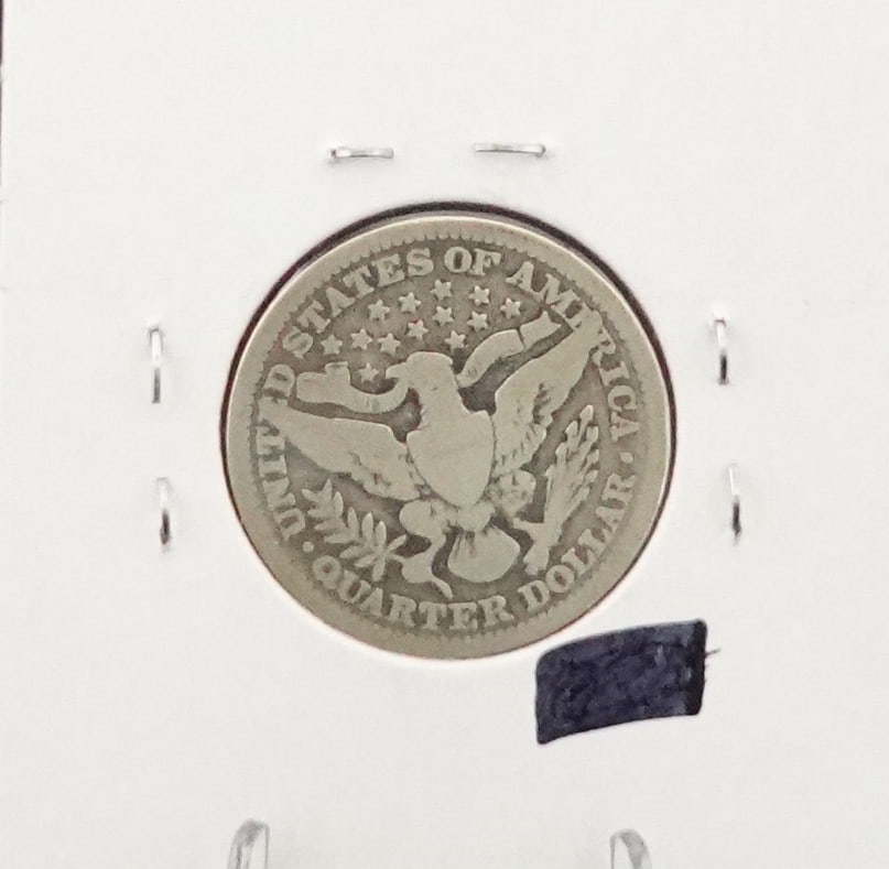 (2) Barber Quarter - 4