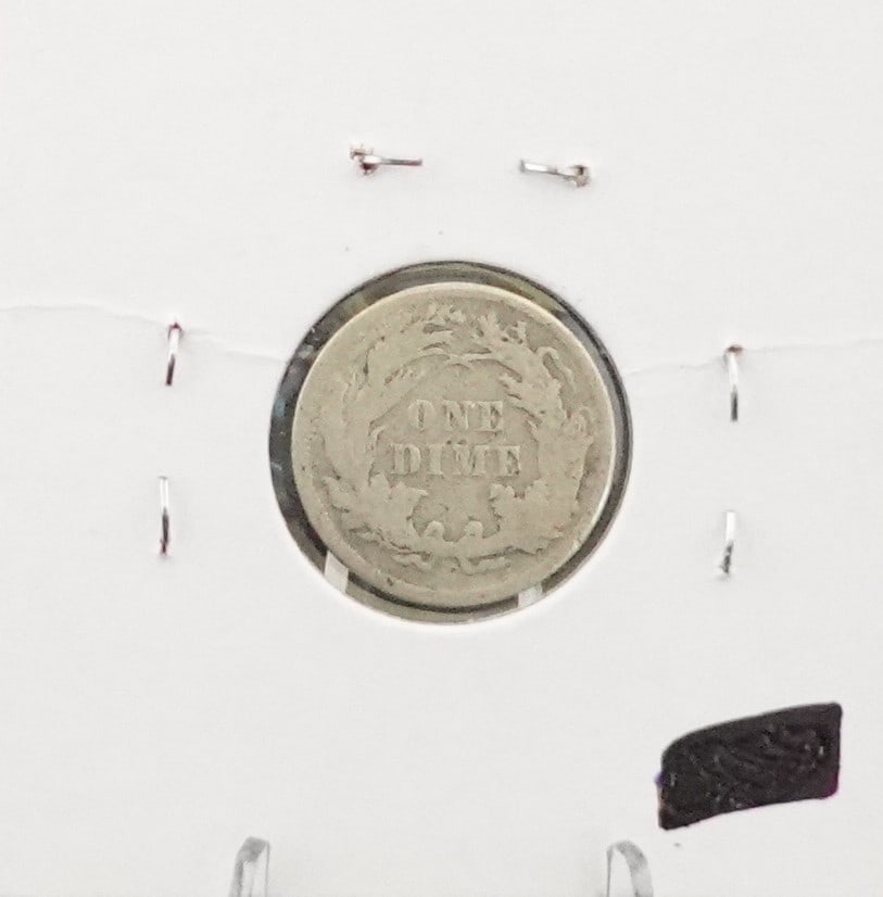 1890 Seated Dime - 2