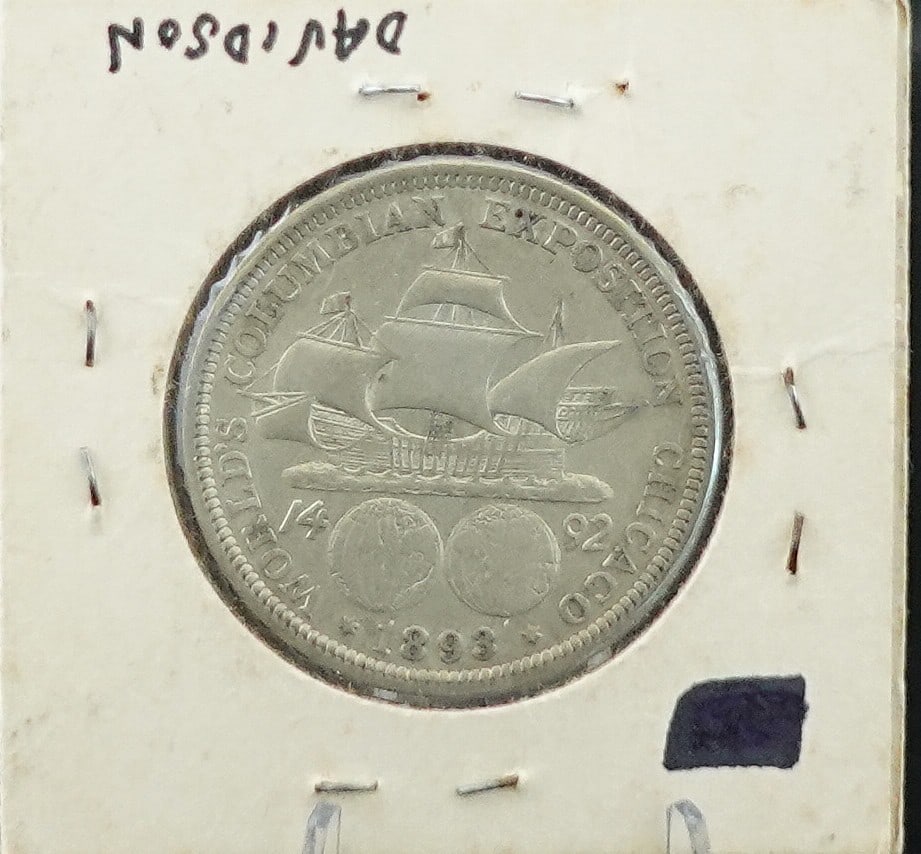 1893 Columbian Expo Half Dollar - 2