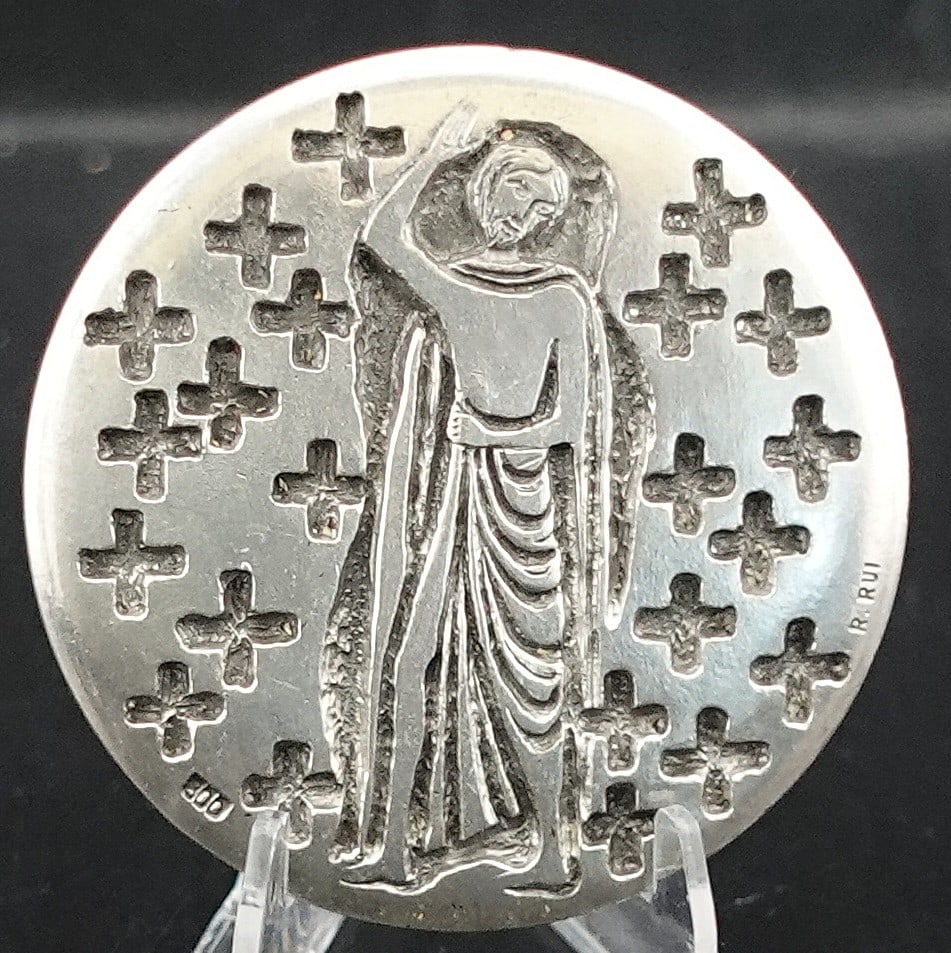 1969 Pope Paul VI Silver Commemorative - 3