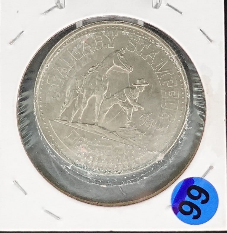 1978 Calgary Stampede Half Dollar Coin - 2