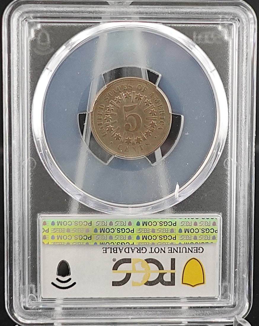 1866 Shield Nickel - 2