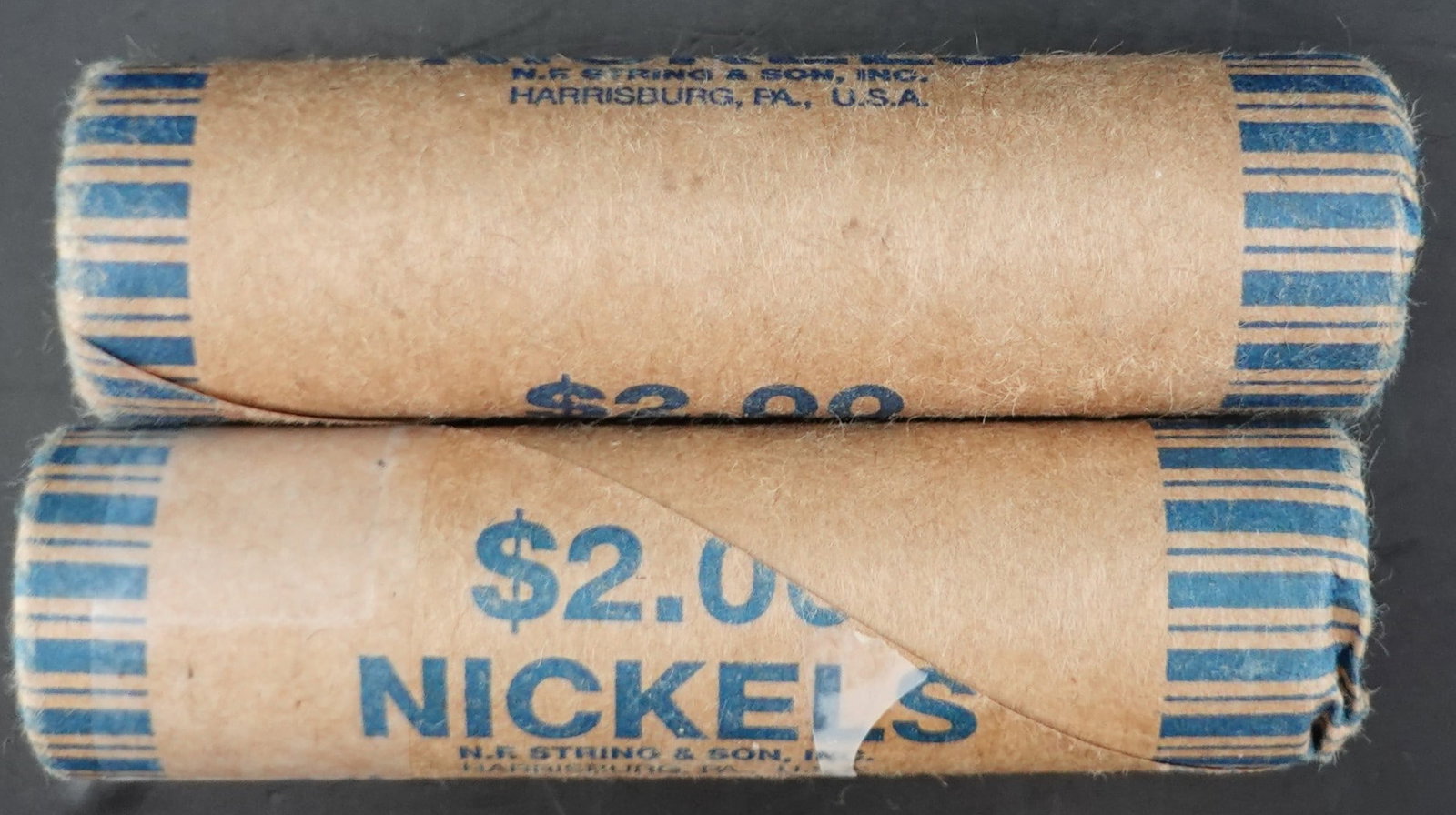 (2) Rolls of Dateless Buffalo Nickels: (2) Rolls of Dateless Buffalo Nickels Low Estimate: 50 High Estimate: 70