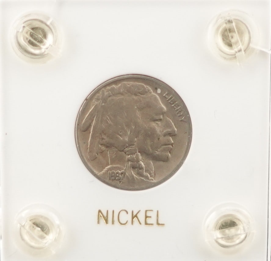 1937-D 3 1/2 Leg Buffalo Nickel: This is a great coin! It has great details! This is a very hard to find coin! Dont miss out!! High Estimate: 800 Low Estimate: 600