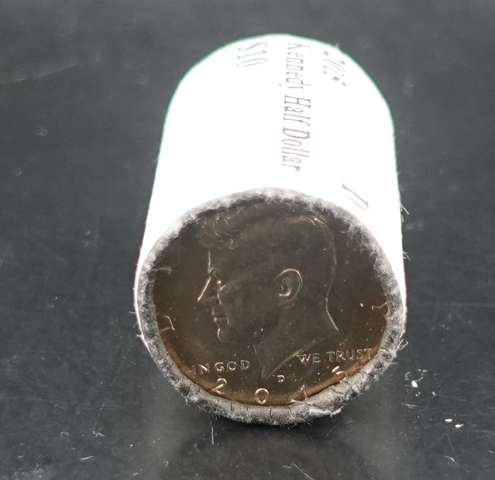 Roll of 2015-D Kennedy Half Dollars - 2