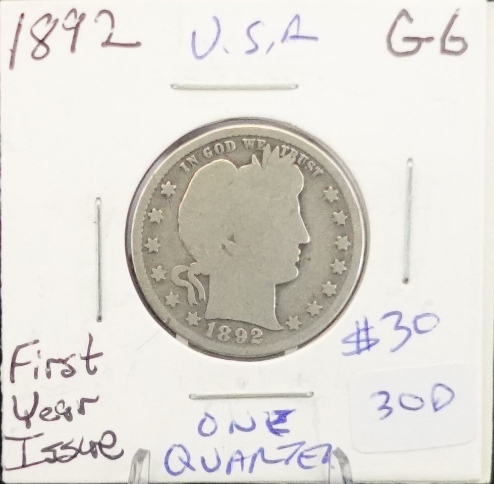 (2) Barber Half Dollars - 3