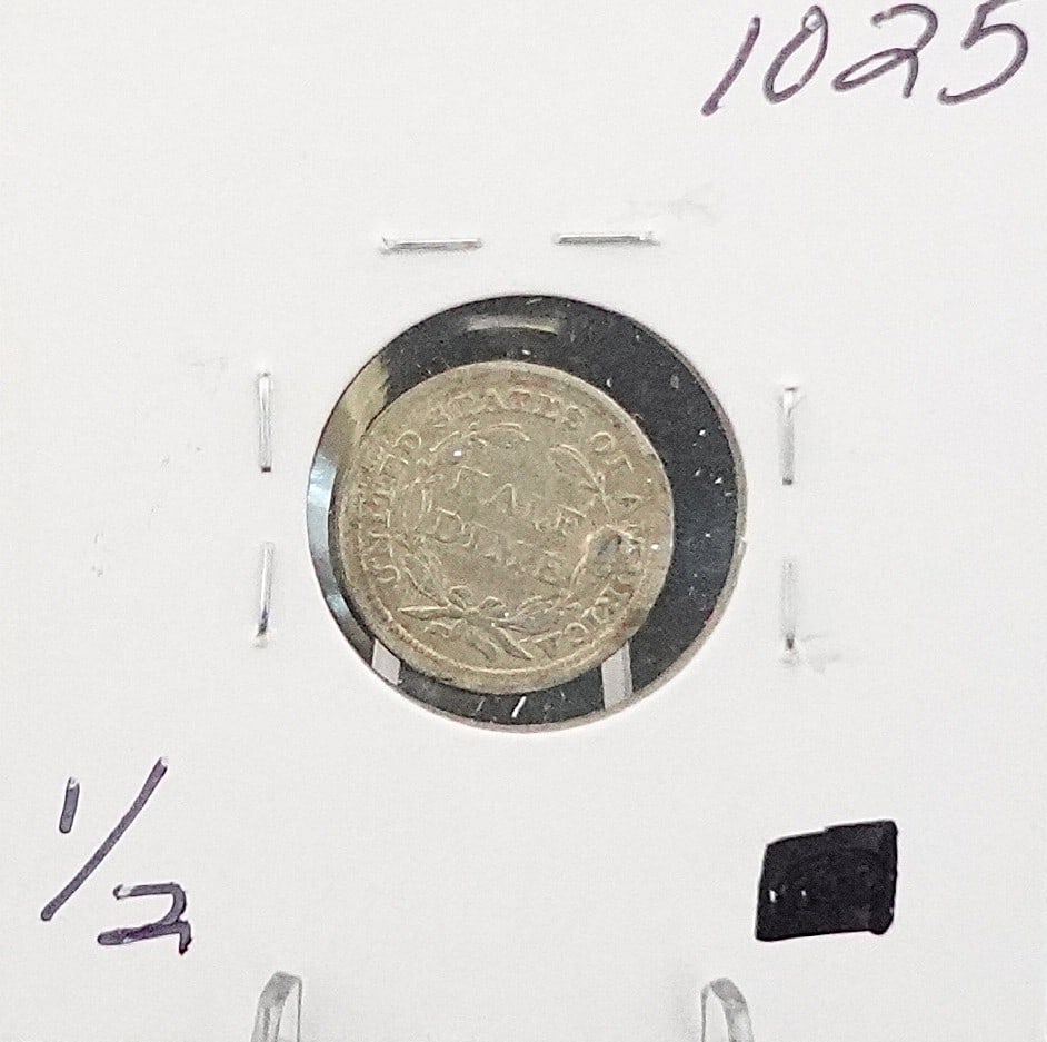 1855 Seated Half Dime - 2
