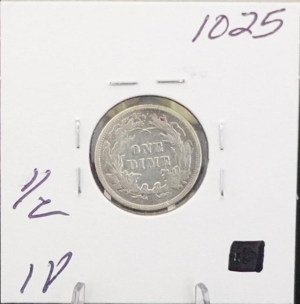1890 Seated Dime - 2