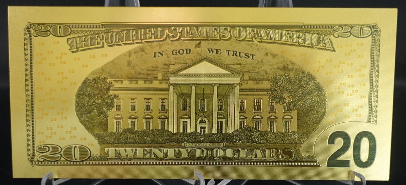 (7) 24k Gold Foil Notes - 12