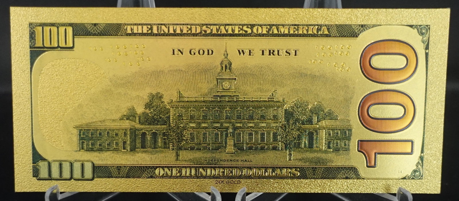 (7) 24k Gold Foil Notes - 2