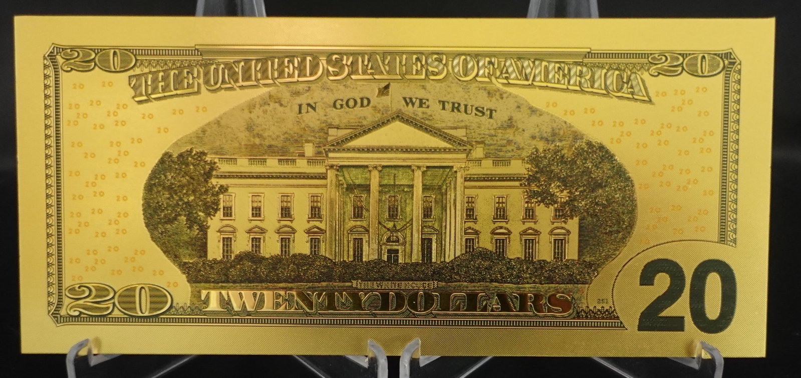 (7) 24k Gold Foil Notes - 6