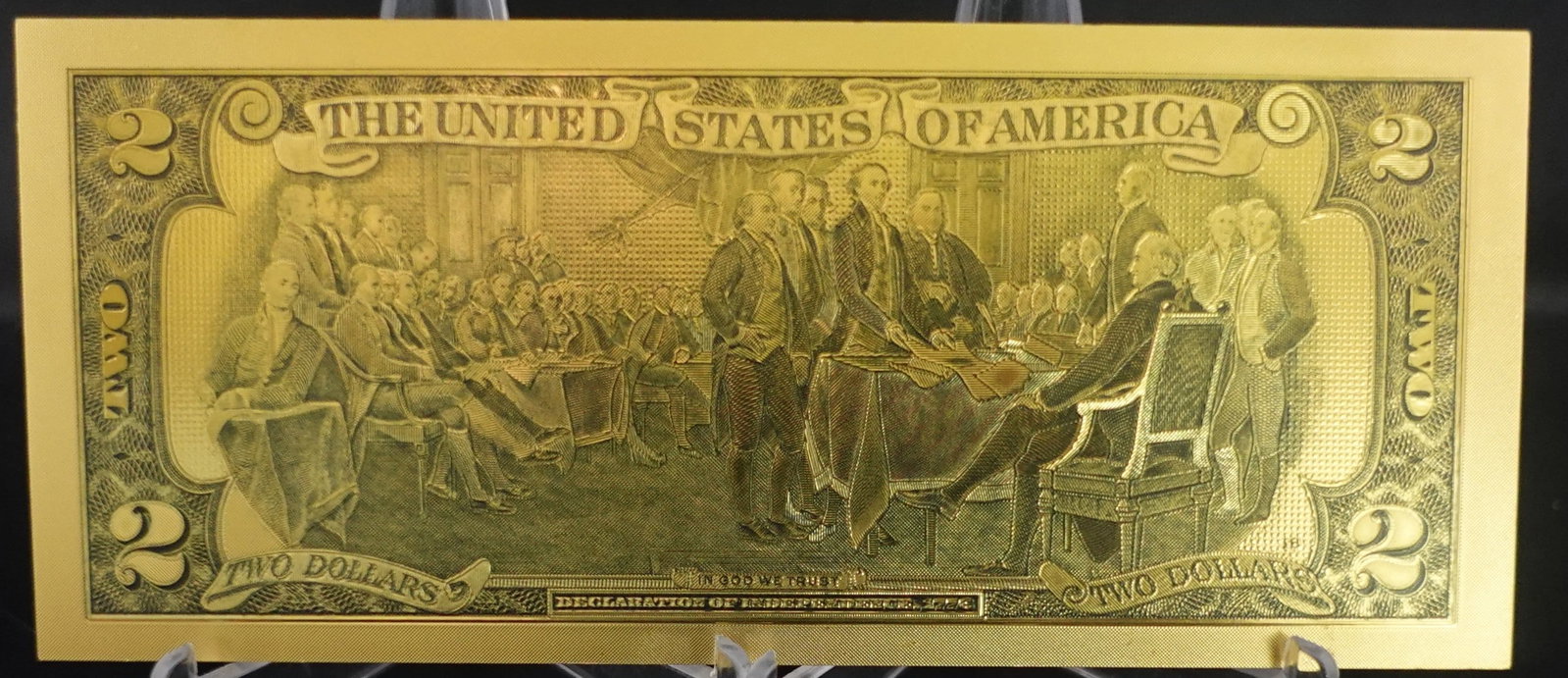 (7) 24k Gold Foil Notes - 8