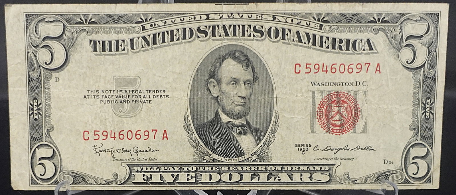(3) $5 Red Seal Notes - 3
