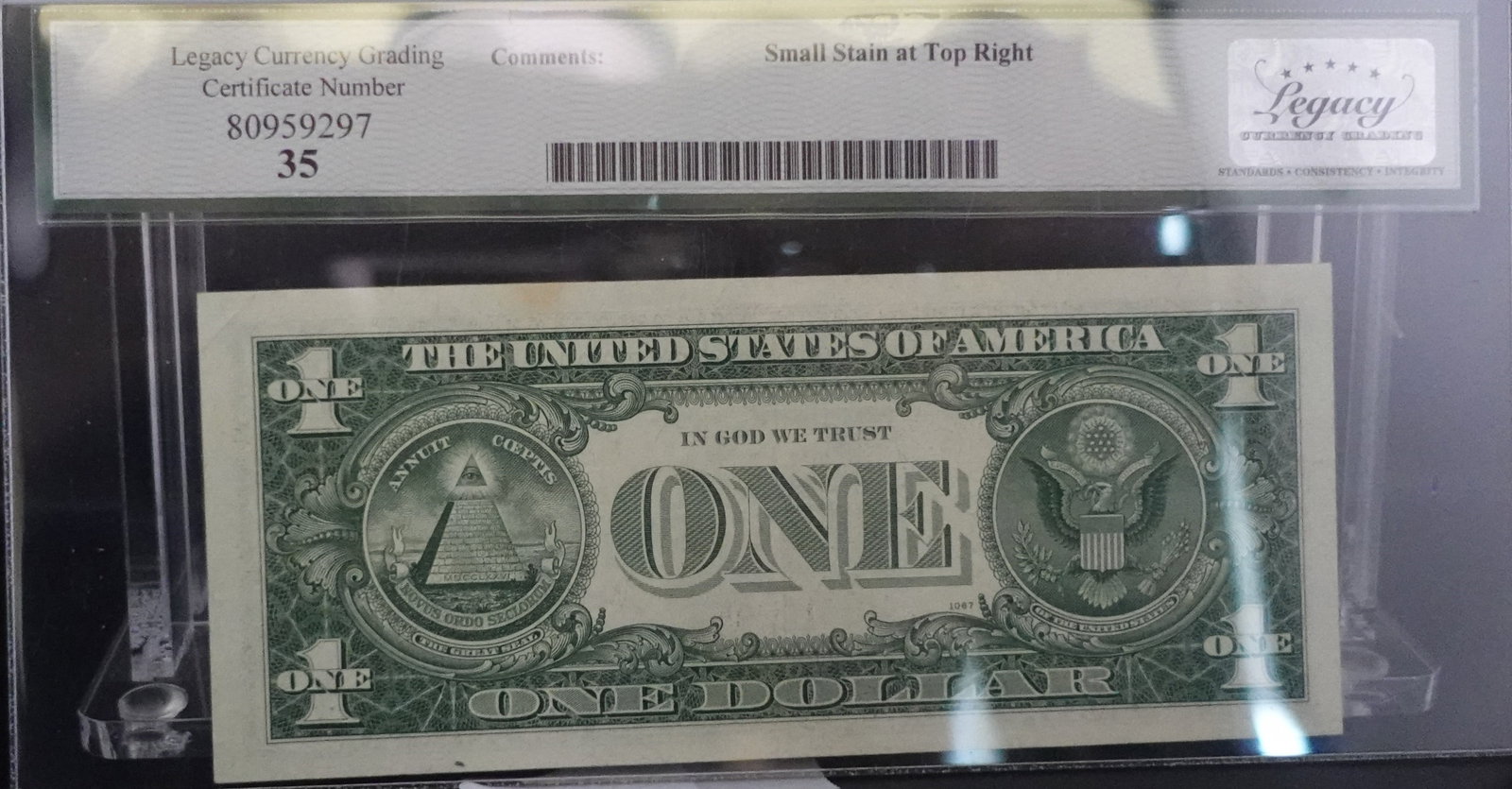 1963B $1 Barr Note - 2