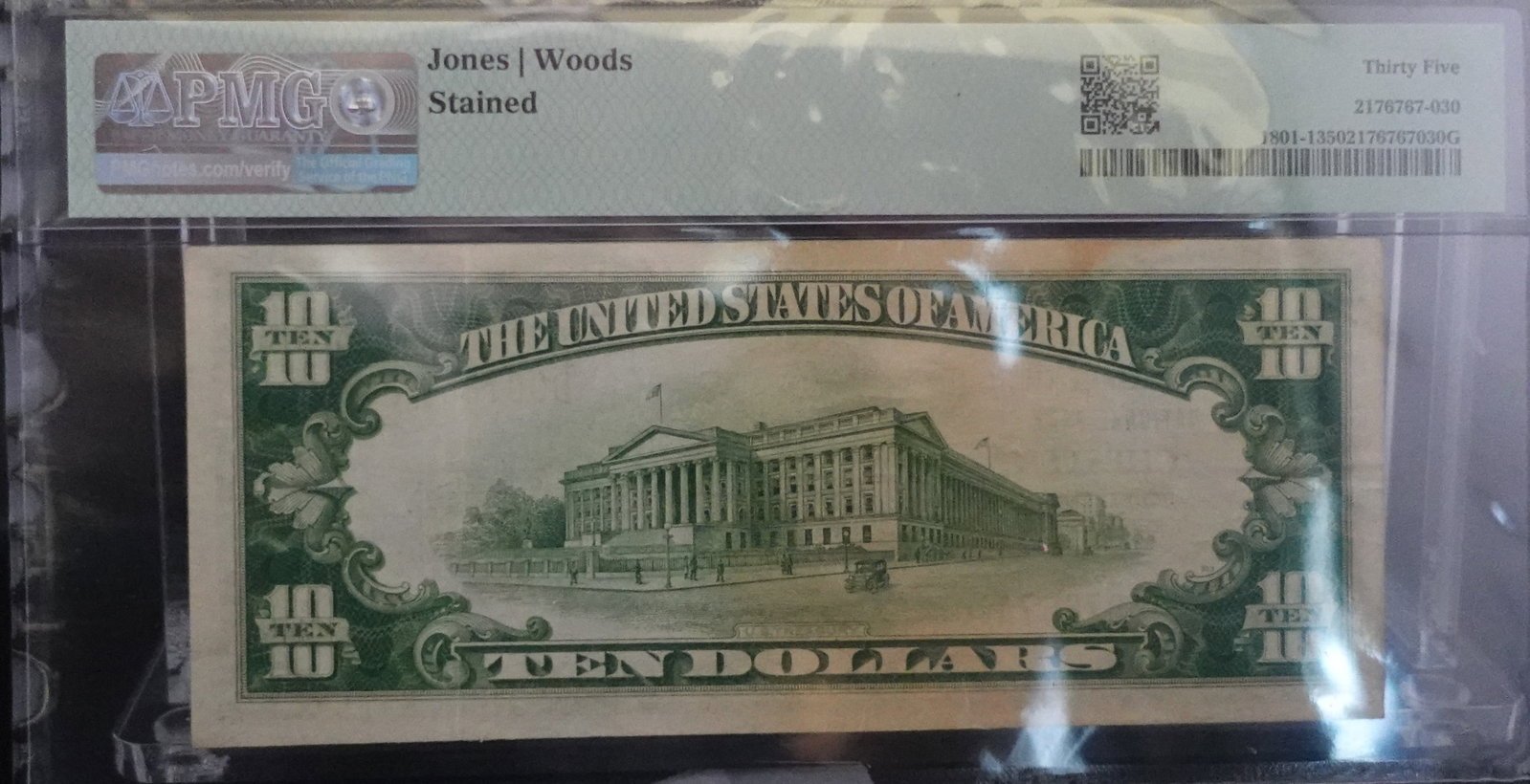1929 $10 type 1 Chester, PA Note - 2