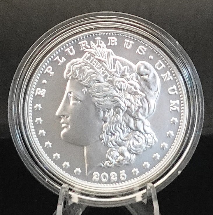 2025 Morgan Dollar: This is a Pristine Coin! Low Estimate: 100 High Estimate: 150