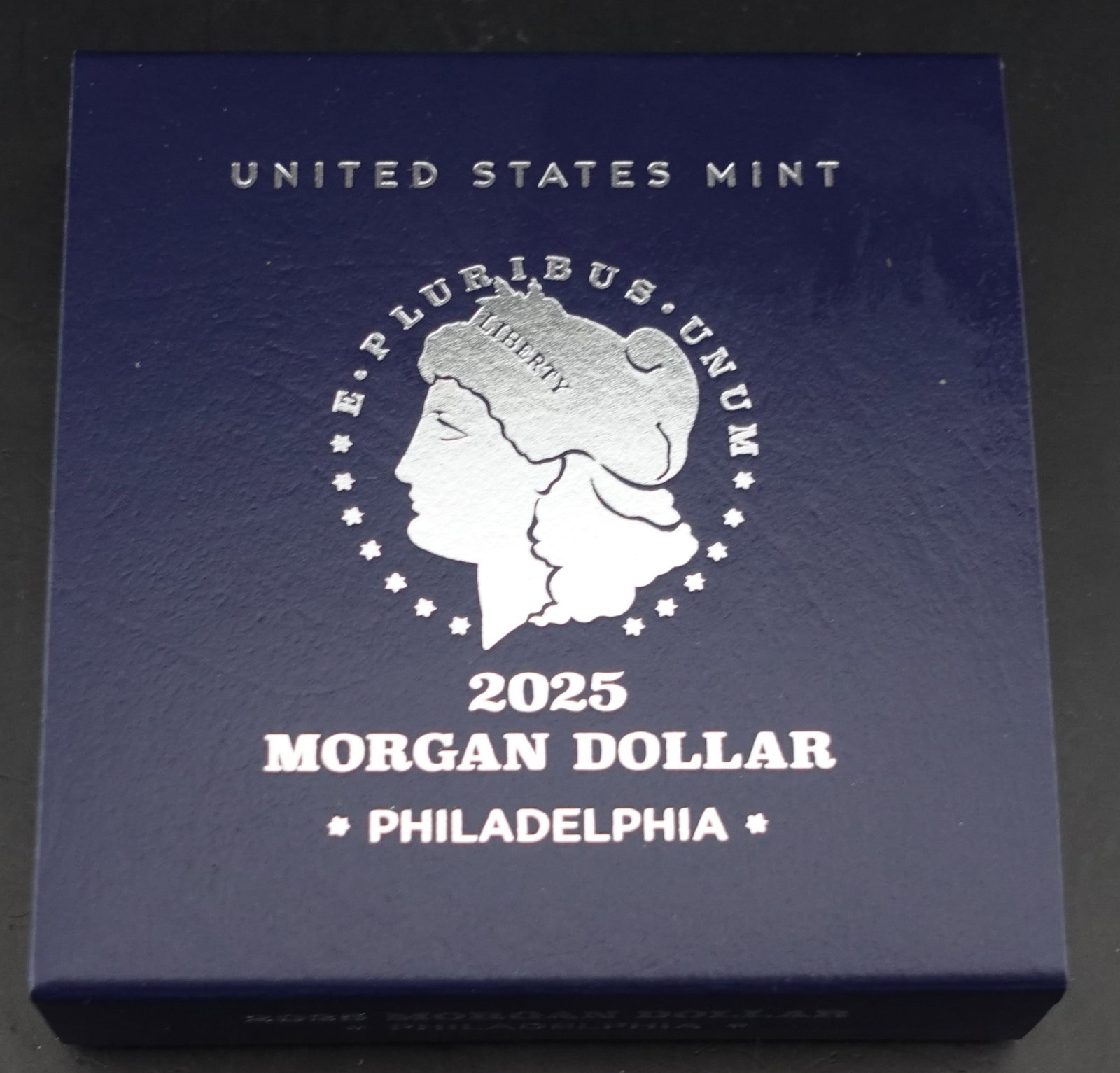 2025-S Morgan Dollar: In the Mint Box! High Estimate: 150 Low Estimate: 120
