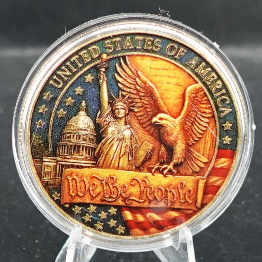 US 250 Year Challenge Coin: Great Coin! High Estimate: 30 Low Estimate: 20