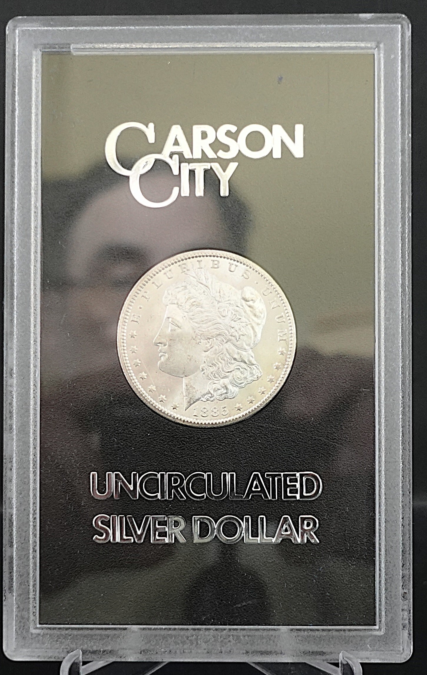 1885-CC Morgan Dollar: This is a GSA Hoard Coin. It looks to be Proof Like and possible MS65/66! It is a Gorgeous coin!! Low Estimate: 1500 High Estimate: 1700