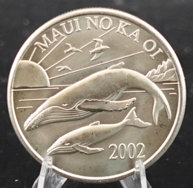 2002 Maui Trade Coin: Beautiful Coin! High Estimate: 40 Low Estimate: 20