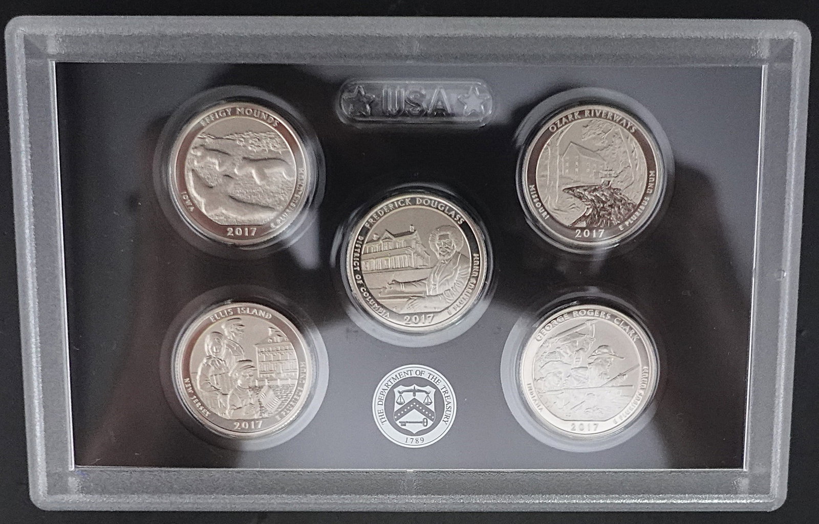 225th Anniversary Enhanced Uncirculated Coin Set - 3